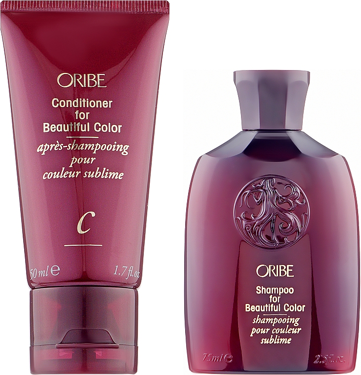 Набор - Oribe Beautiful Color Travel Set (shampoo/75ml + cond/50ml) — фото N2