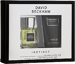 Духи, Парфюмерия, косметика David Beckham Instinct - Набор (edt/30ml + sh/gel/150ml)