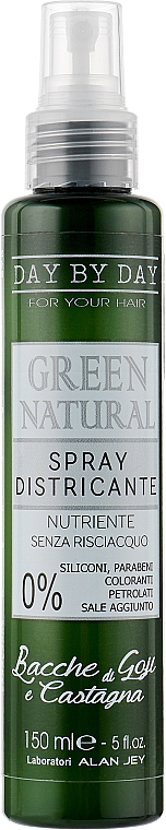Спрей для полегшення розчісування - Alan Jey Green Natural Spray Districante — фото N1