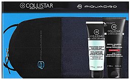 Парфумерія, косметика Набір  - Collistar Linea Uomo (sh/gel/100ml + gel/75ml + pouch)