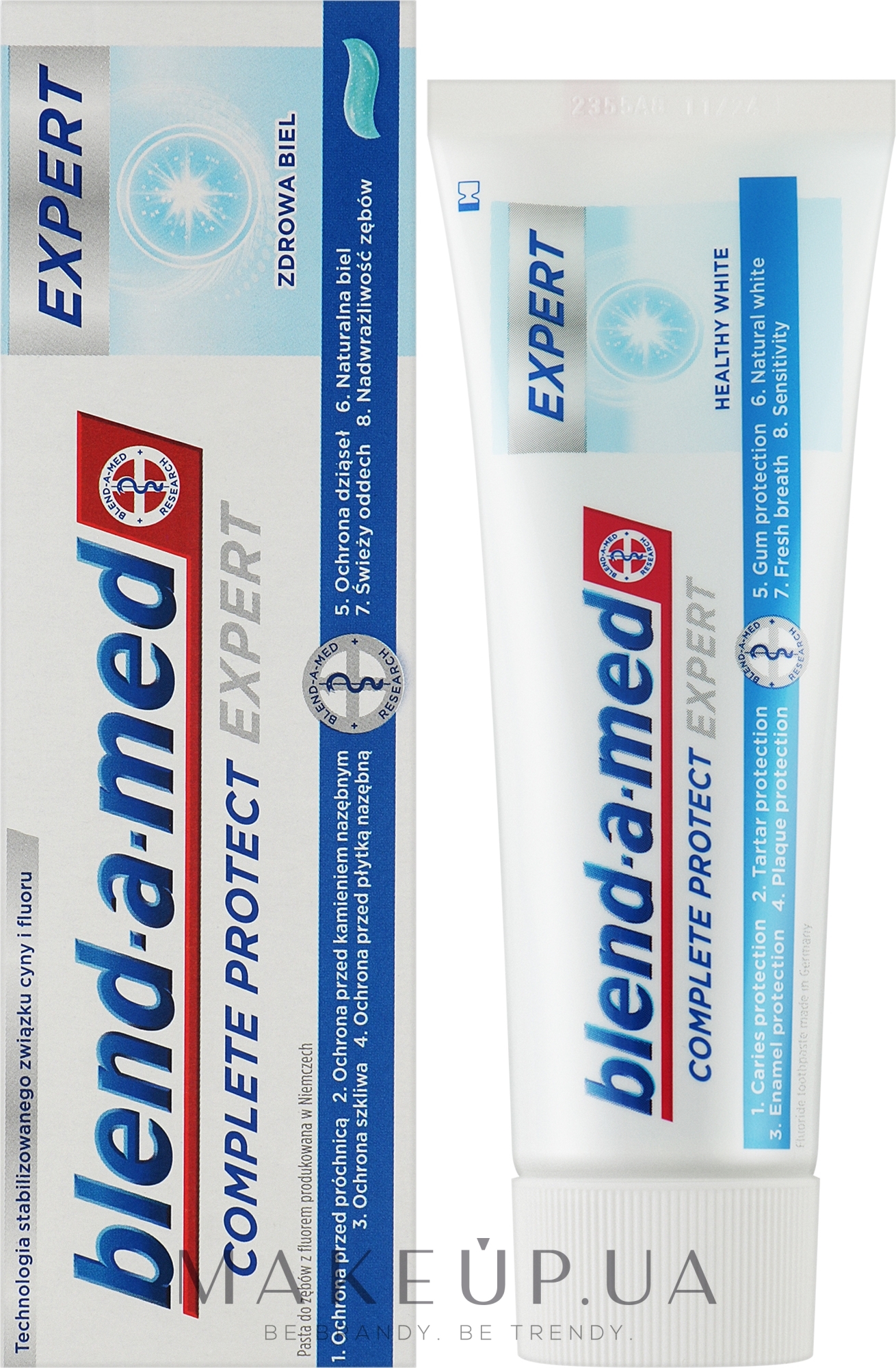 Зубная паста - Blend-a-med Complete Protect Expert Healthy White Toothpaste — фото 75ml