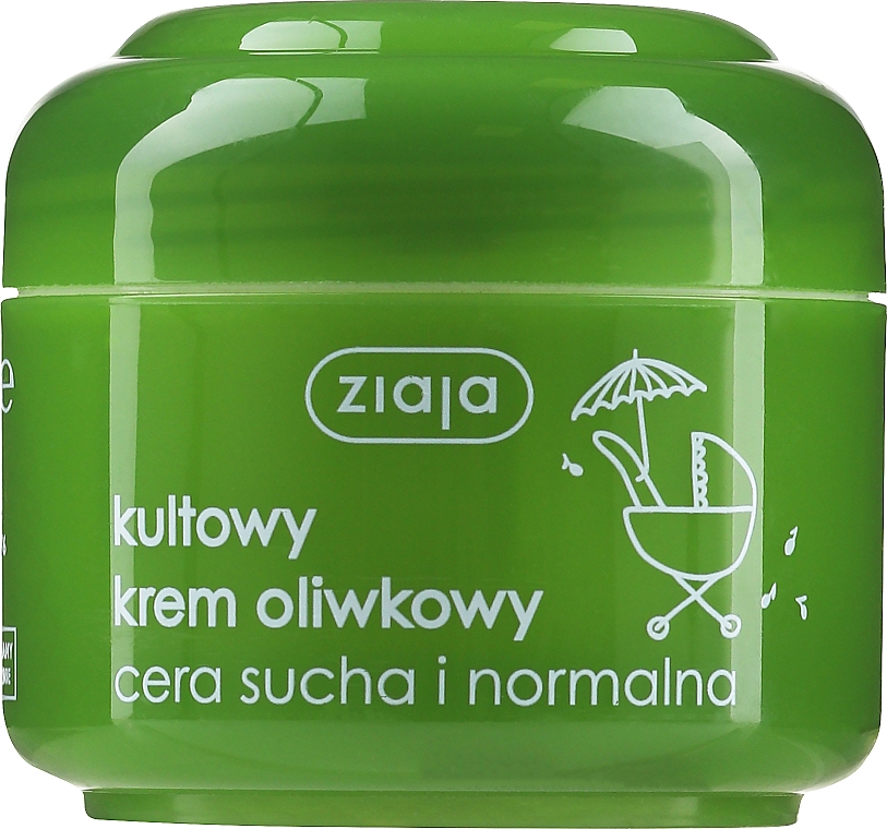Крем для лица "Оливковый натуральный" - Ziaja Natural Olive Cream