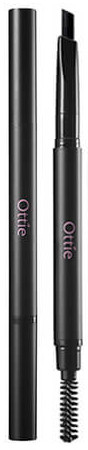 Стійкий автоолівець для брів, зі щіточкою - Ottie Natural Drawing Auto Eye Brow Pencil — фото N1