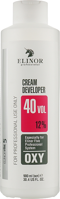 Крем-окисник 12% - Elinor Cream Developer — фото N3