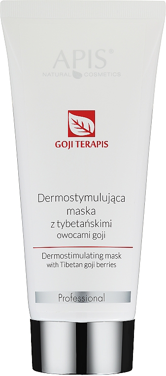 Дермостимулирующая маска для лица с экстрактом ягод годжи - APIS Professional Goji TerApis Dermostimulating Face Mask — фото N1
