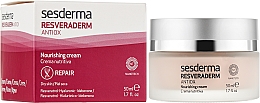 Крем-антиоксидант питательный - SesDerma Laboratories Resveraderm Antiox Nourishing Facial Cream — фото N2