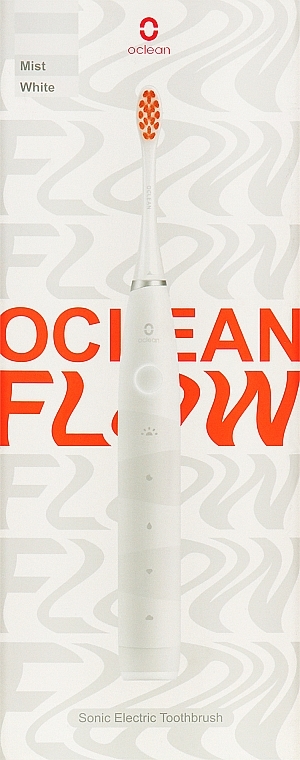 Электрическая зубная щетка - Oclean Flow White — фото N1