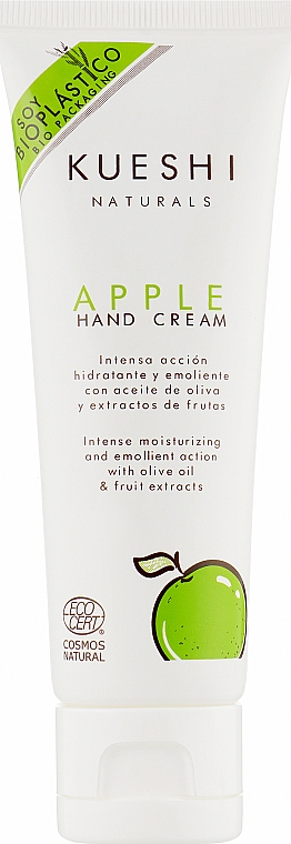 Крем для рук "Яблуко" - Kueshi Naturals Apple Hand Cream — фото N1