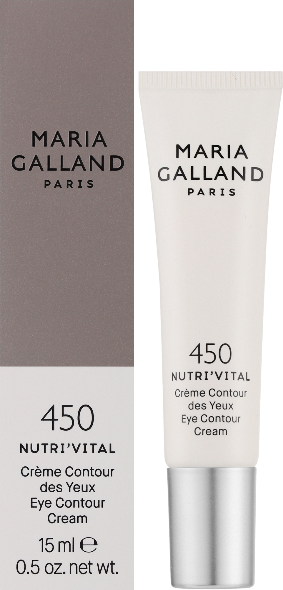 Крем для контуру очей - Maria Galland Paris 450 Nutri Vital Eye Contour Cream — фото 15ml