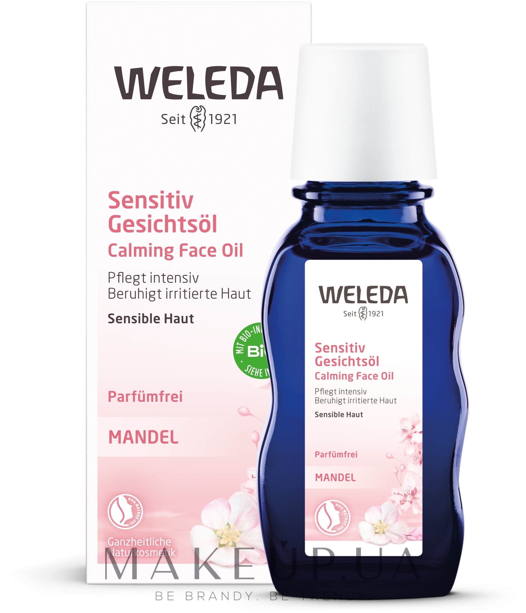 Миндальное масло для лица - Weleda Mandel GesichtsOl — фото 50ml
