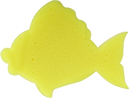 Духи, Парфюмерия, косметика Детская мочалка для ванной, желтая рыбка - Grosik Camellia Bath Sponge For Children