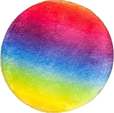 Косметические диски для снятия макияжа многократного использования, разноцветные, 5 шт. - Glov Rainbow Reusable Cleansing Pads — фото N5