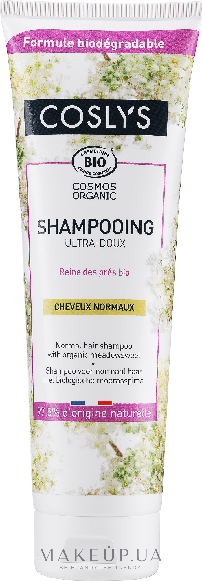 Шампунь для нормального волосся з органічною таволгою - Coslys Normal Hair Shampoo  — фото 250ml