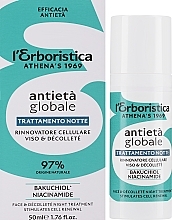 Духи, Парфюмерия, косметика Ночной крем для лица - Athena's Erboristica Face & Decolette Night Treatment