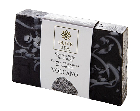 Глицериновое мыло "Volcano" - Olive Spa Hand Made Glycerin Soap — фото N1