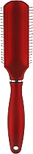 Масажна щітка для волосся, червона, 24 см - Titania Salon Professional — фото N2