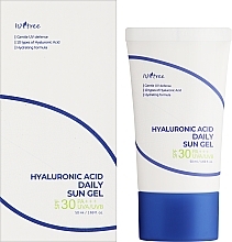 Солнцезащитный гель для лица - IsNtree Hyaluronic Acid Daily Sun Gel SPF 30 PA+++ UVA/UVB — фото N2