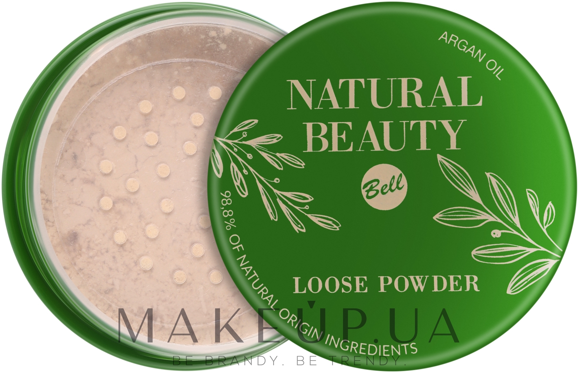Розсипчаста пудра для обличчя - Bell Natural Beauty Loose Powder — фото 01