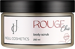 Парфюмированный сахарный скраб для тела - Injul Cosmetics Rouge Chic Body Scrub — фото N2