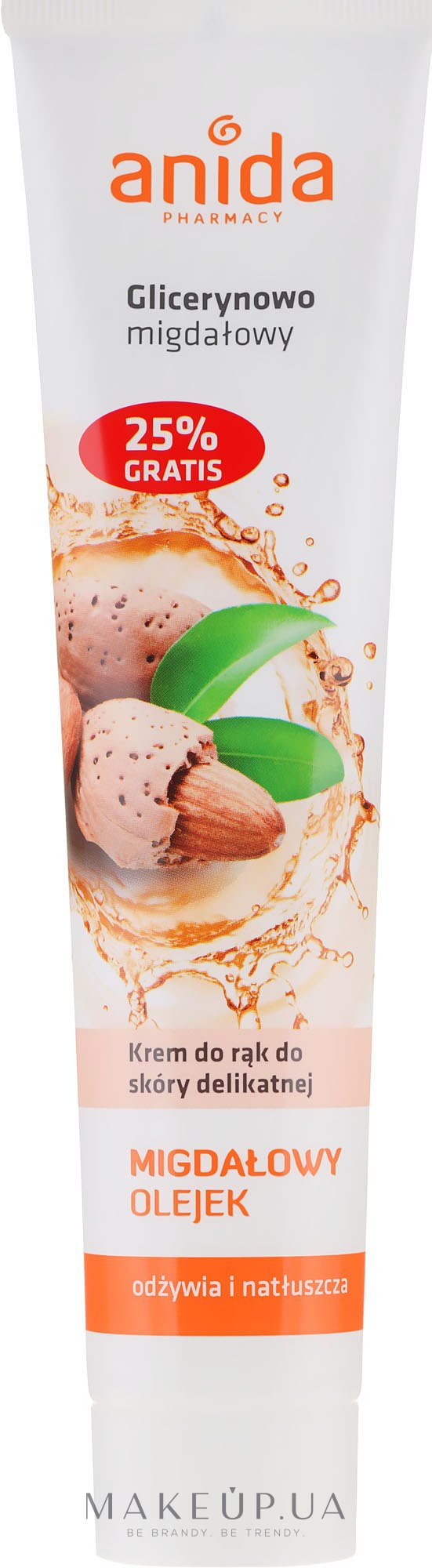 Крем для рук с миндальным маслом - Anida Pharmacy Almond Hand Cream — фото 100ml