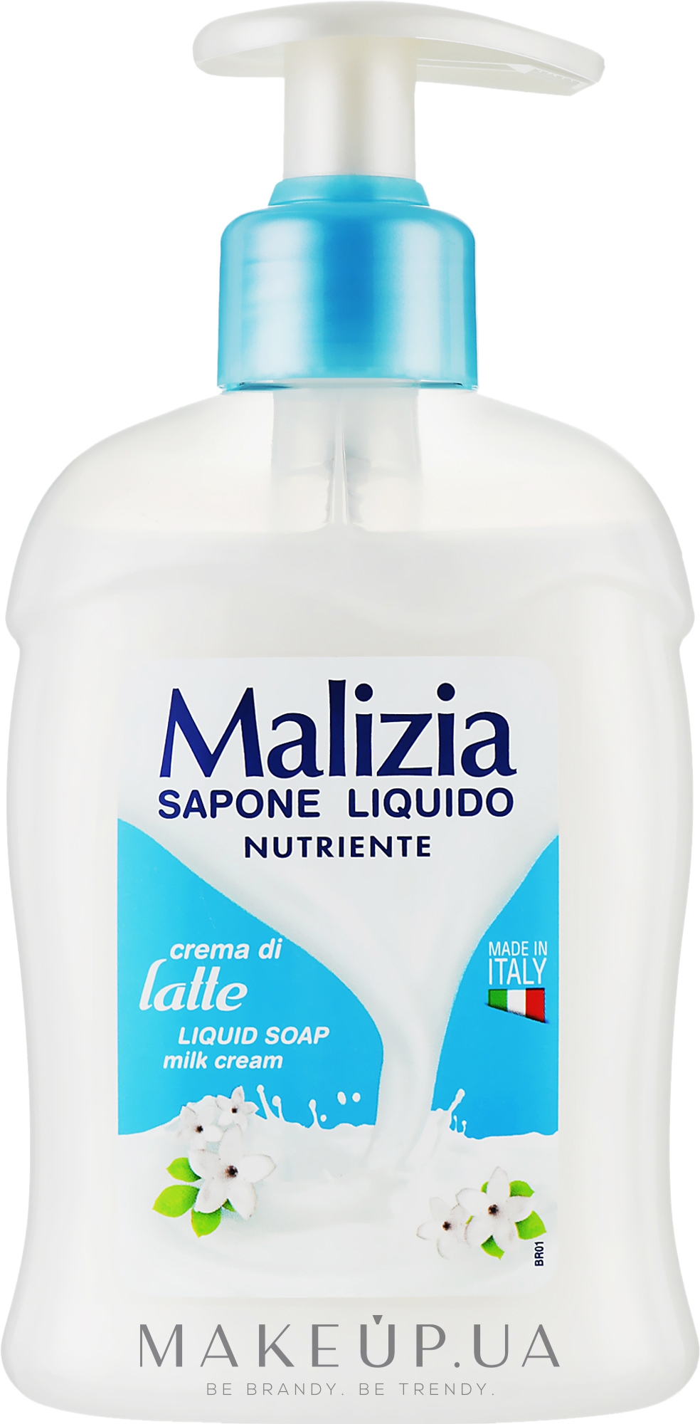 Рідке мило "Молочний крем" - Malizia Liquid Soap Crema Di Latte — фото 300ml