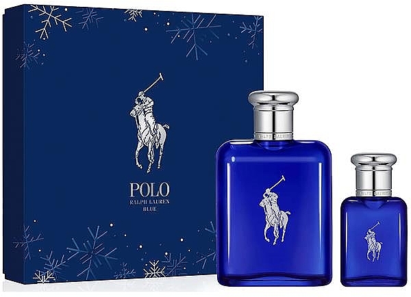 Ralph Lauren Polo Blue Gift Set - Набор (edt/125ml + edt/40ml) — фото N1