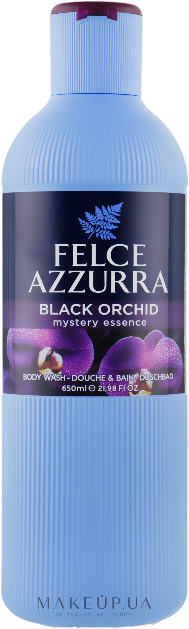 Гель для душу "Чорна орхідея" - Felce Azzurra Black Orchid Body Wash — фото 650ml