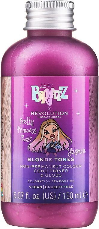 Тонік для світлого волосся - Makeup Revolution X Bratz Coloring Blonde Tones — фото N1
