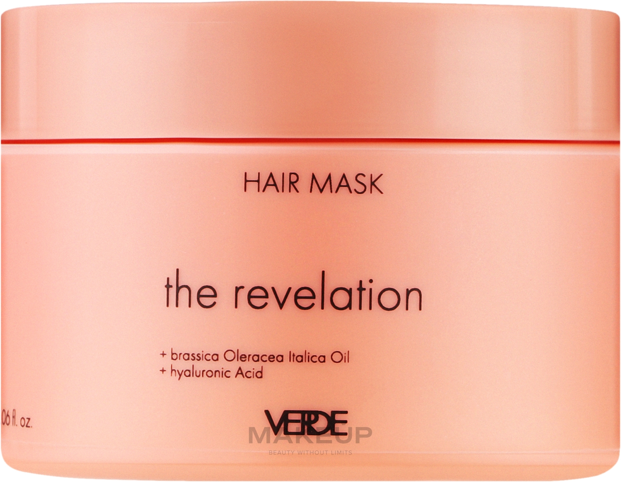 Восстанавливающая маска для волос - Verde The Revelation Hair Mask — фото 120ml