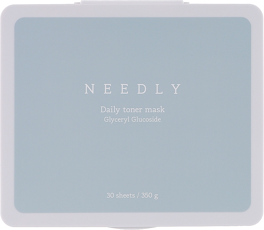 Набор ежедневных увлажняющих масок для лица - Needly Daily Toner Mask — фото N1