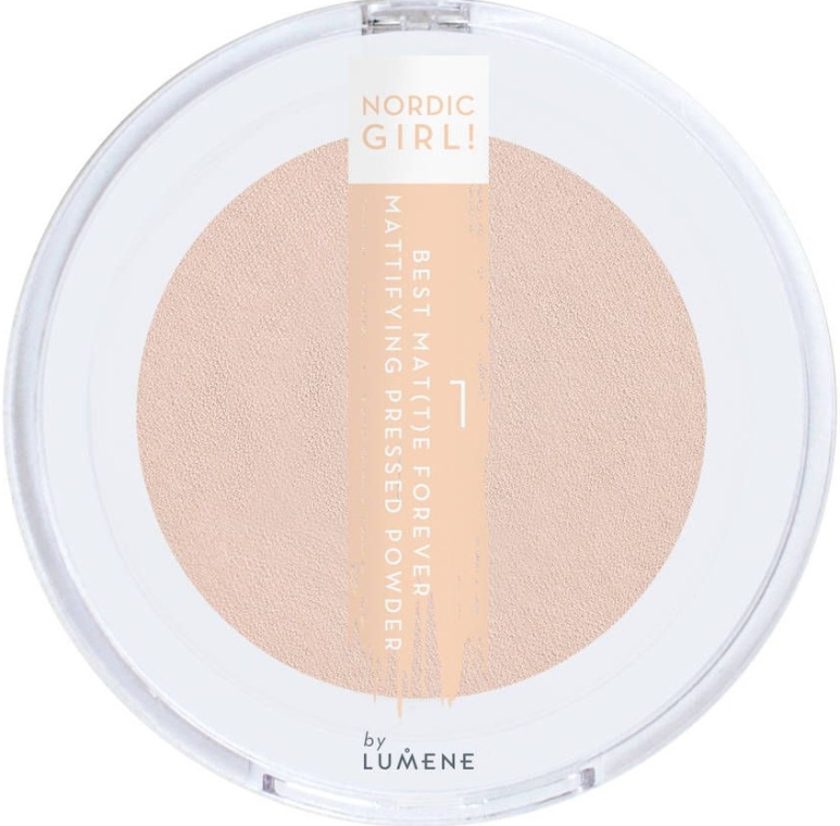 Пудра компактная матирующая - Lumene Nordic Girl! Best Mat(T)E Forever Mattifying Pressed Powder