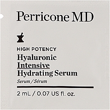 Парфумерія, косметика Зволожувальна сироватка для обличчя - Perricone MD High Potency Hyaluronic Intensive Hydrating Serum (пробник)
