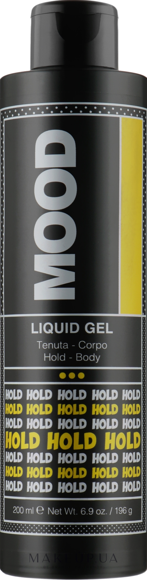 Еластичний гель сильної фіксації - Mood Liquid Gel — фото 200ml