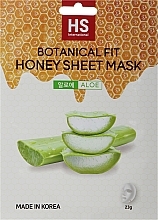 Маска тканевая для лица "Алоэ и Мед" - V07 Botanical Fit Honey Sheet Mask Aloe — фото N1