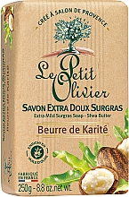 Мило екстраніжне, з екстрактом масла ши - Le Petit Olivier Vegetal Oils Soap — фото N2