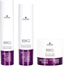 Духи, Парфюмерия, косметика Набор - Schwarzkopf Professional BC Bonacure Smooth Shine (shm/250ml + mask/200ml + cond/200ml)