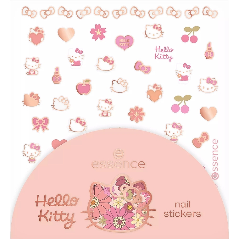 Наклейки для ногтей - Essence Hello Kitty Nail Stickers  — фото N1