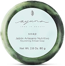 Парфумерія, косметика Живильне мило для обличчя - Ayuna Soap Nourishing Artisan Soap Bar