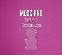 Moschino Toy 2 Bubble Gum - Набор (edt/50ml + b/lot/50ml + sh/gel/50ml) — фото N1