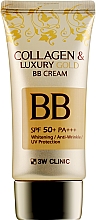 ВВ-крем для обличчя - 3W Clinic Collagen & Luxury Gold BB Cream SPF50+/PA+++ — фото N1
