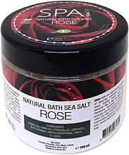 Натуральна морська сіль для ванни з трояндою - Bio2You Natural Bath Sea Salt Rose — фото N1