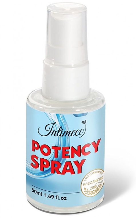 Жидкий концентрат для мужчин - Intimeco Potency Spray — фото N1