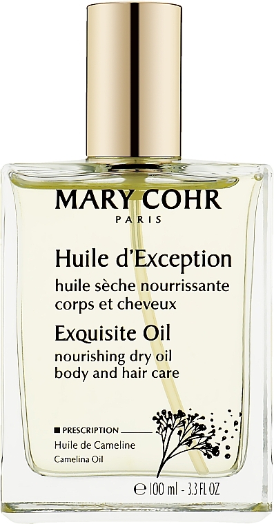 Олія суха дорогоцінна "Вишукана ніжність" - Mary Cohr Huile d'Exception — фото N1