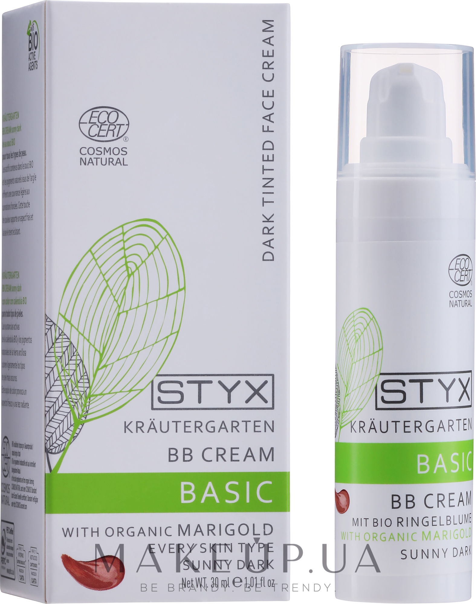 ВВ-крем - Styx Naturcosmetic Basic BB Cream — фото Sunny Dark