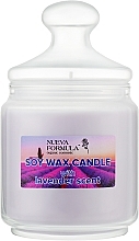 Ароматическая свеча "Лаванда" в банке - Nueva Formula Soy Wax Candle — фото N2