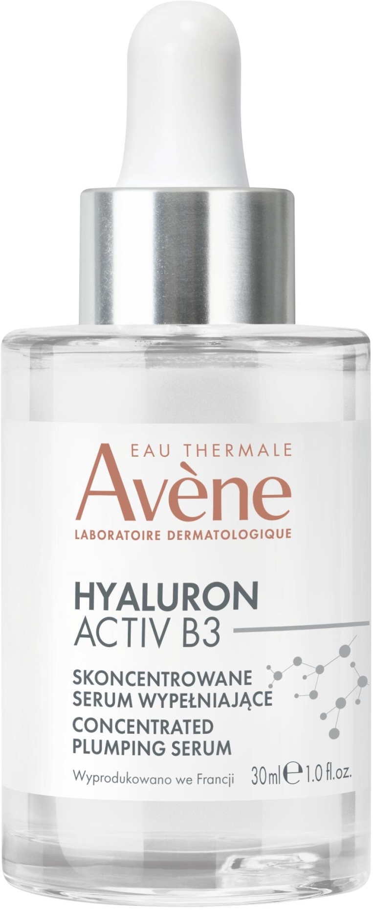 Концентрована сироватка для обличчя для надання об'єму - Avene Hyaluron Activ B3 Concentrated Plumping Serum — фото 30ml