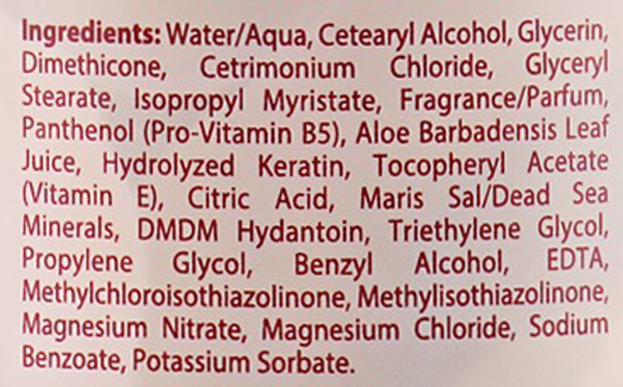 Кондиционер с кератином - Dead Sea Collection Keratin Mineral Conditioner — фото N3