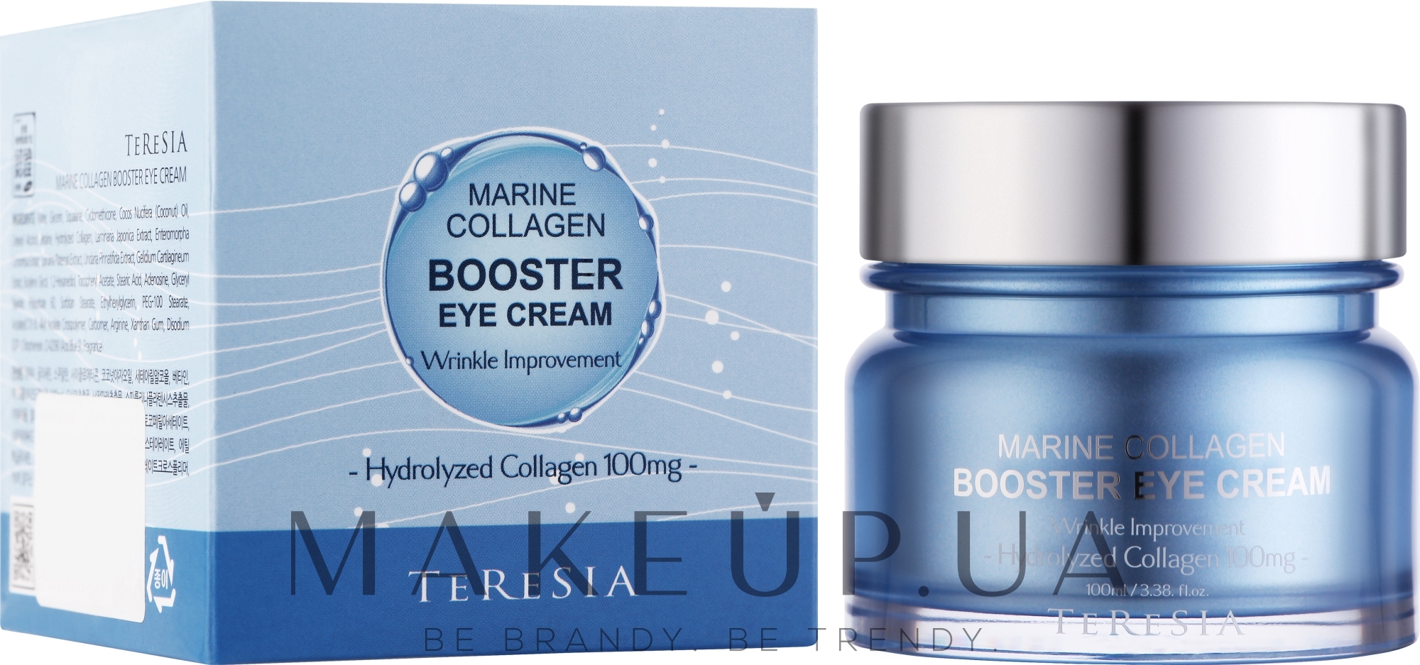 Крем для кожи вокруг глаз с морским коллагеном - Teresia Marine Collagen Booster Eye Cream — фото 100ml