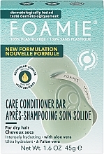 Твердый кондиционер для сухих волос с алоэ вера - Foamie Aloe You Vera Much Care Conditioner Bar — фото N1