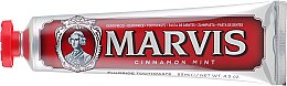 Зубная паста с ксилитолом "Корица и Мята" - Marvis Cinnamon Mint — фото N2